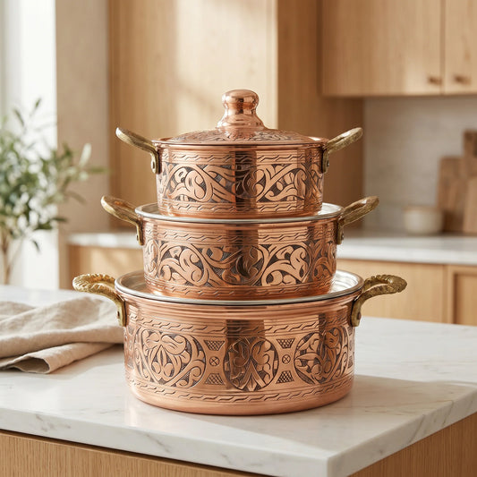 Authentic Copper Cooking wear
